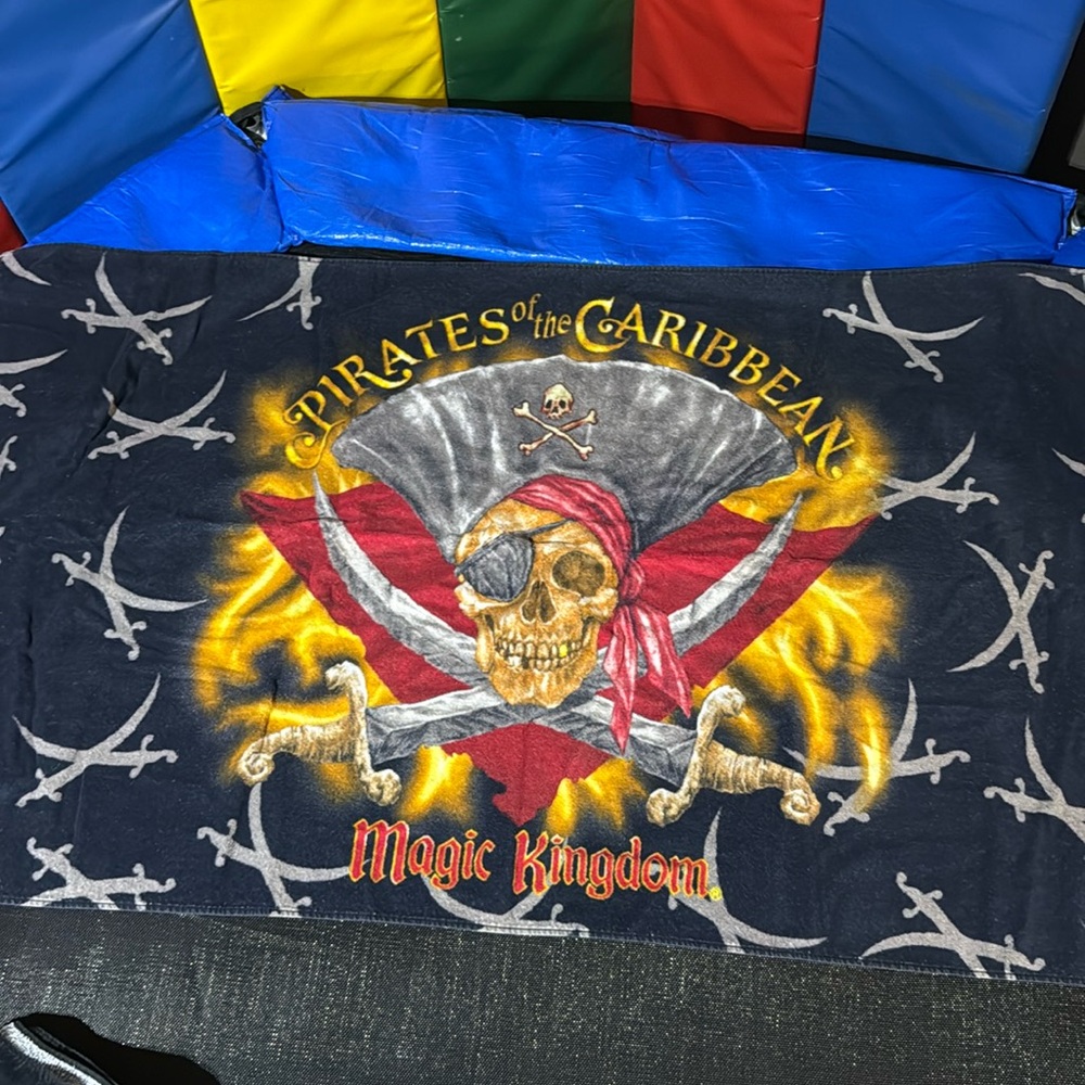 Pirates of the Caribbean, Magic Kingdom, Beach Towel.